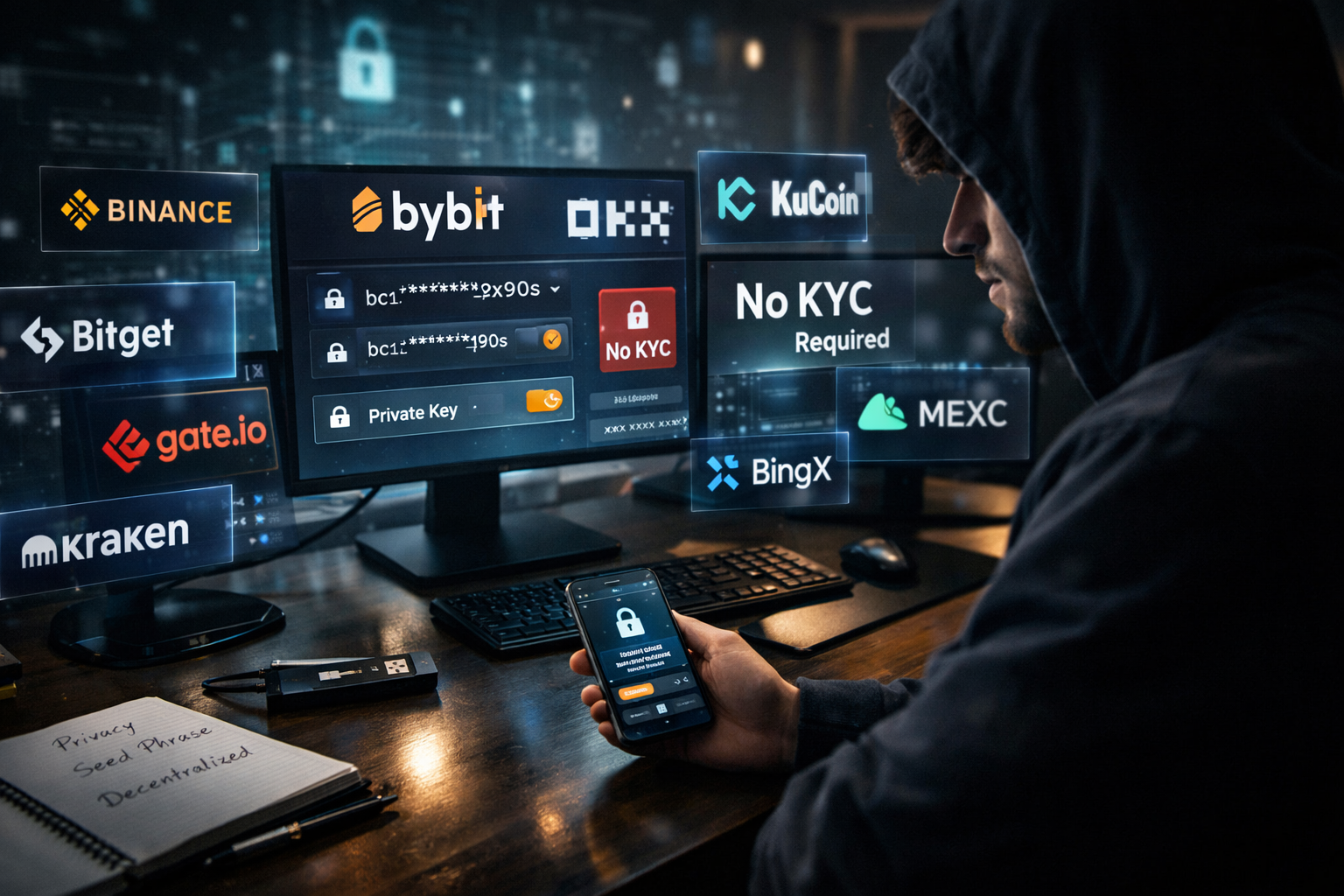 15 Best Anonymous Crypto Wallets with No KYC in 2026